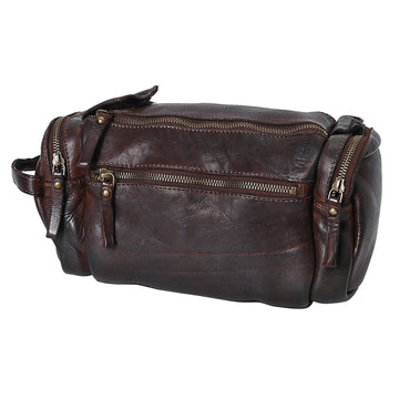 Spaghetti Western Swc400Cg Duffel Vintage Handmade Drum Dyed Genuine European Cowhide Leather Women Bag Western Handbag Purse